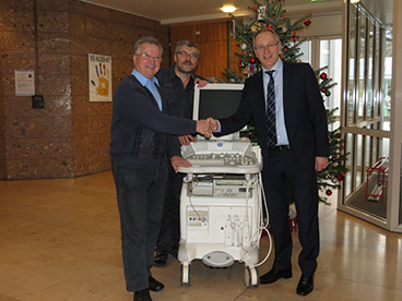 UKH Graz unterstützt Krankenhaus in Rumänien